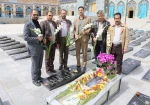 گلباران مزار شهید همت در سالروز شهادت ایشان 3