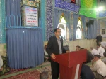 سخنرانی ریاست محترم آموزشکده در نماز جمعه شهرستان شهرضا 2