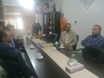 مراسم تقدیر و تجلیل از ریاست و معاونت اداره راهداری شهرستان شهرضا به مناسبت ایمن سازی ساختمان جدید آموزشکده در برابر سیل 3