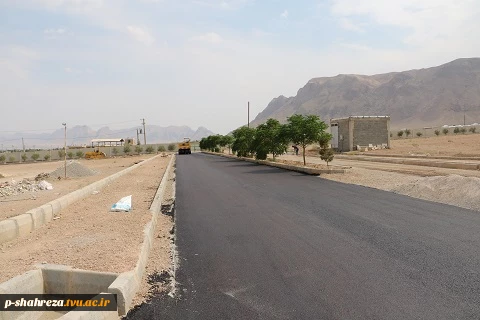 آسفالت ساختمان جدید آموزشکده پسران شهرضا به پایان رسید 20