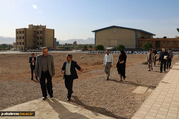 بازدیدمدیرکل محترم امورپشتیبانی دانشگاه فنی وهیات همراه ازآموزشکده های فنی پسران ودختران شهرضا 6