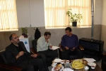 بازدیدمعاونت اداری مالی ومسئول نظارت وارزیابی استان بهمراه مسئول حراست استان ازآمزشکده فنی پسران شهرضا 3