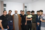 دیدارریاست،مسئول اموردانشجوییوامام جماعت آموزشکده پسران شهرضا ازخوابگاه دانشجویان 3