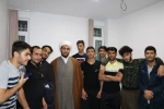 دیدارریاست،مسئول اموردانشجوییوامام جماعت آموزشکده پسران شهرضا ازخوابگاه دانشجویان 4