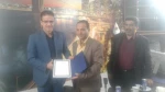 دیداروتقدیرازمسئولان اداره راه وحمل ونقل جاده ای شهرضا 2