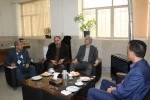 بازدیدحراست کل دانشگاه فنی بهمراه حراست دانشگاه فنی استان ازآموزشکده پسران شهرضا 2