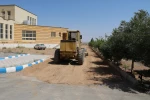 عملیات زیرسازی،قیرپاشی وآسفالت فازدوم ساختمان جدید آموزشکده فنی پسران شهرضا به پایان رسید. 7
