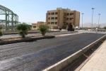 عملیات زیرسازی،قیرپاشی وآسفالت فازدوم ساختمان جدید آموزشکده فنی پسران شهرضا به پایان رسید. 5