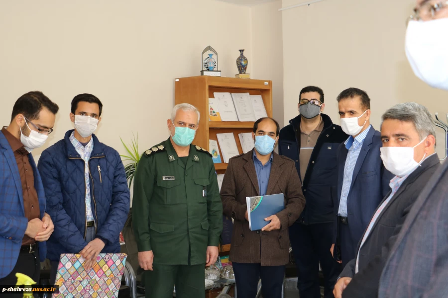 مراسم تودیع ومعارفه رییس بسیج دانشجویی آموزشکده 4