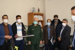 مراسم تودیع ومعارفه رییس بسیج دانشجویی آموزشکده 5