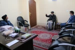 دیدار باامام جمعه محترم شهرضا 2