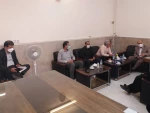 بازدید مدیر کل ارزیابی و نظارت دانشگاه از مراکز جدید و قدیم جناب اقای دکتر موسوی و مهندس برهانی معاونت مالی و اداری استان اصفهان 2