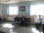 بازدید آقای مهندس اکبری معاون مدیر کل عمرانی دانشگاه فنی و خانم مهندس خاموشیان  2