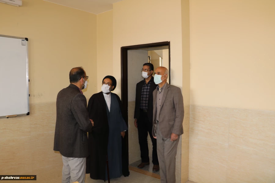 دیدار امامجمعه محترم از مرکزشماره 2 دانشکده پسران شهرضا 3