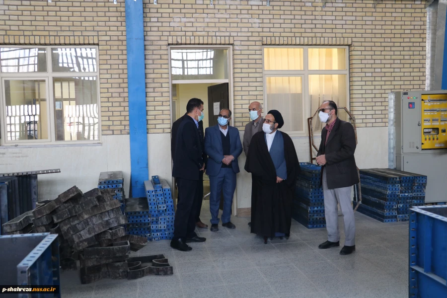 دیدار امامجمعه محترم از مرکزشماره 2 دانشکده پسران شهرضا 2