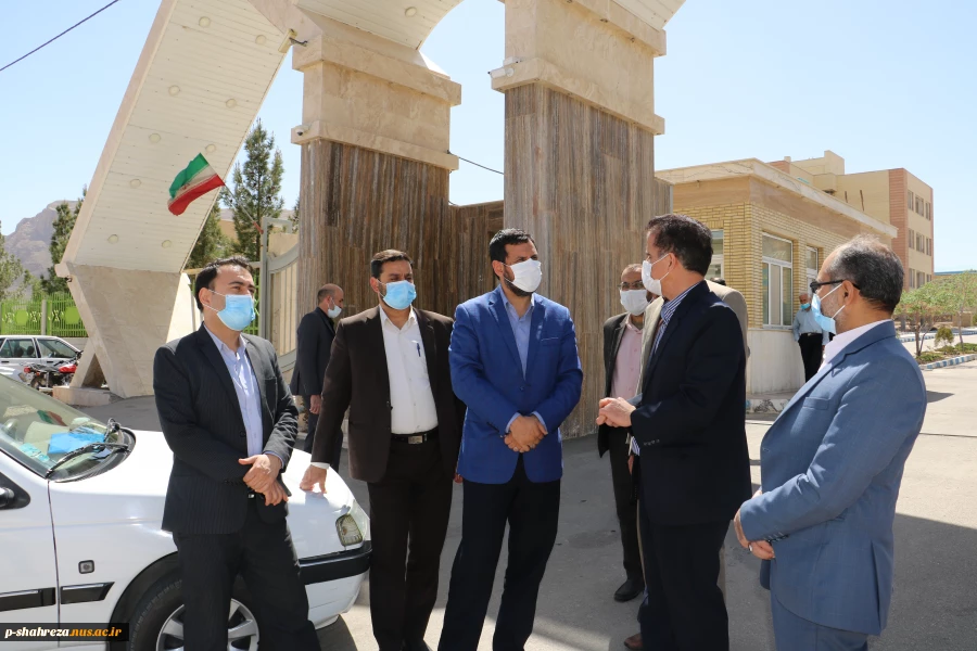 بازدید فرماندار محترم شهرستان شهرضا جناب آقای دکتر جعفری و هیئت همراه از دانشکده شماره ۱ پسران شهرضا
 2