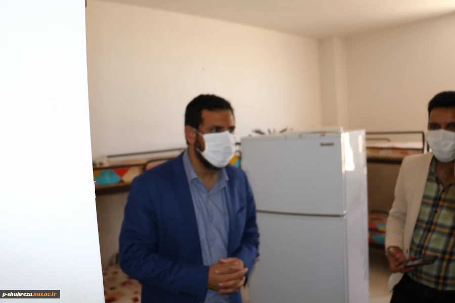 بازدید فرماندار محترم شهرستان شهرضا جناب آقای دکتر جعفری و هیئت همراه از دانشکده شماره ۱ پسران شهرضا
 7