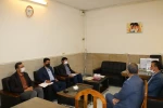 دیدار رئیس بسیج دانشجویی شهرستان شهرضا از بیسج دانشجویی دانشکده  2