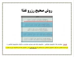 قابل توجه کلیه دانشجویان (نحوه رزرو غذا) 2
