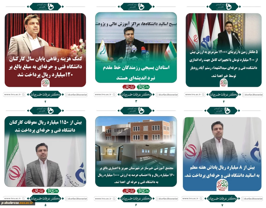 دیدار رئیس دانشگاه فنی و حرفه ای با رئیس سازمان بسیج مستضعفین کشور در آستانه سالروز فتح خرمشهر 3