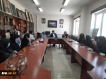نشست صمیمی دکتر خسرویان با اساتید، کارکنان و دانشجویان آموزشکده فنی و حرفه‌ای خوانسار 2