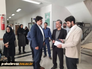 نشست صمیمی دکتر خسرویان با اساتید، کارکنان و دانشجویان آموزشکده فنی و حرفه‌ای خوانسار 6