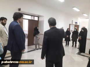 نشست صمیمی دکتر خسرویان با اساتید، کارکنان و دانشجویان آموزشکده فنی و حرفه‌ای خوانسار 7